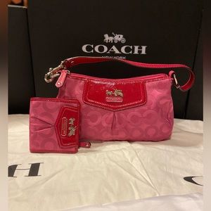 COPY - Coach Small Bag & Matching Wallet